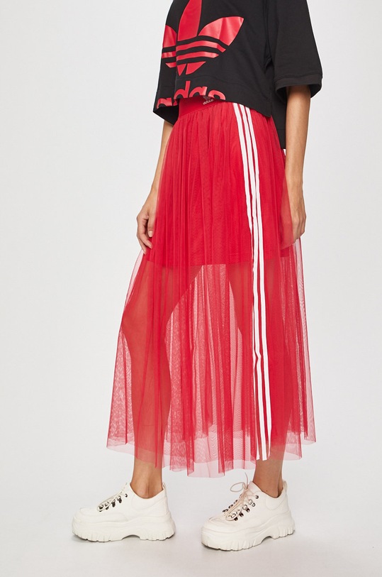 adidas Originals - Sukně ED4756 maxi červená ED4756