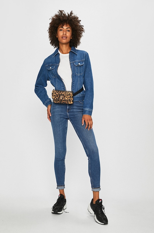 Lee - Jeansy Scarlett high L626DUIW niebieski AA00