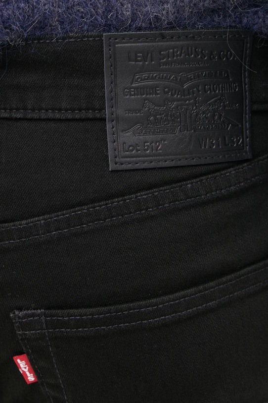 Levi's - Jeansy 512 czarny 28833.0013