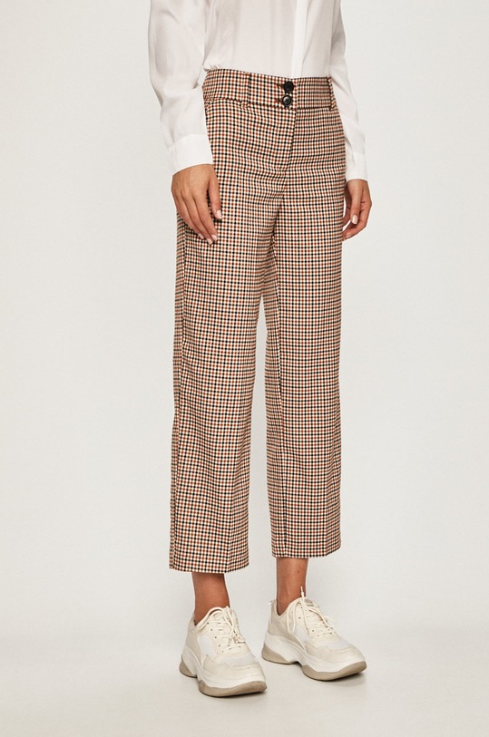 Only - Pantaloni cu modele maro 15185042