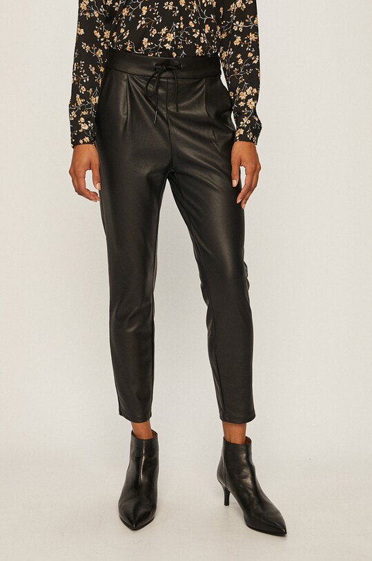 Vero Moda - Spodnie z elastanem czarny 10205737