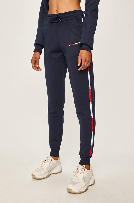 Tommy Sport - Pantaloni tricotaj bleumarin S10S100284
