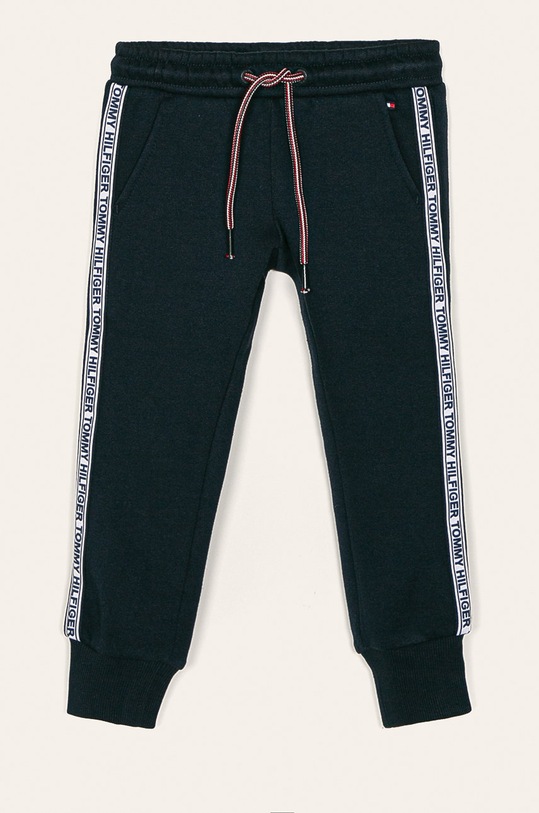 Tommy Hilfiger - Detské nohavice 98-176 cm pletenina tmavomodrá KG0KG04535