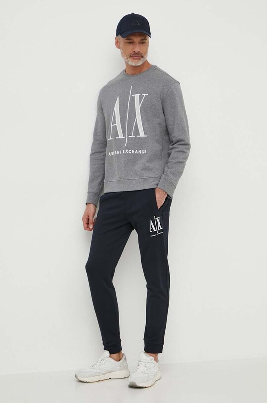 Kalhoty Armani Exchange 8NZPPA.ZJ1ZZ námořnická modř AA00