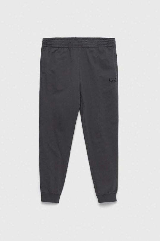 Hlače EA7 Emporio Armani pamuk siva PJ05Z.8NPP53
