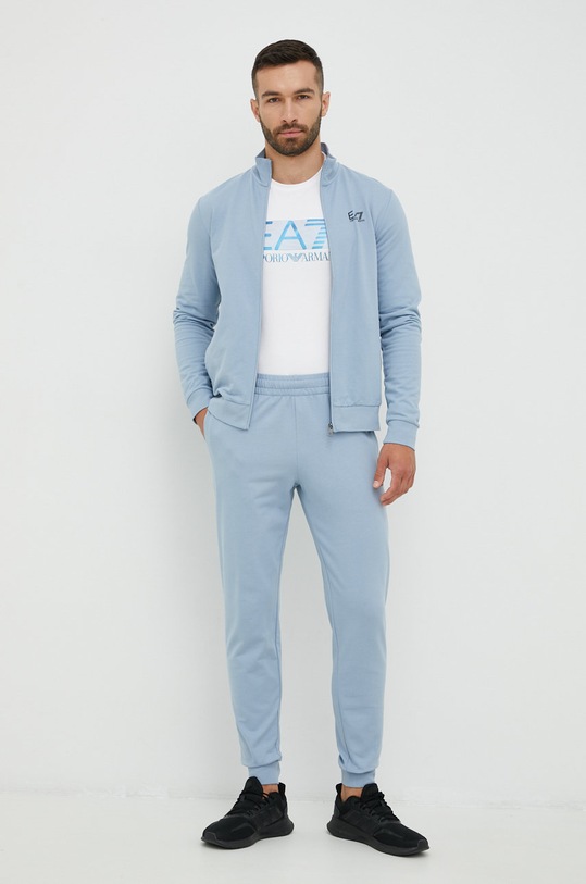EA7 Emporio Armani Spodnie PJ05Z.8NPP53 PJ05Z.8NPP53 niebieski AA00