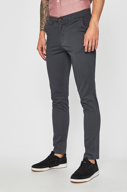 Jack & Jones - Kalhoty chinos šedá 12159929
