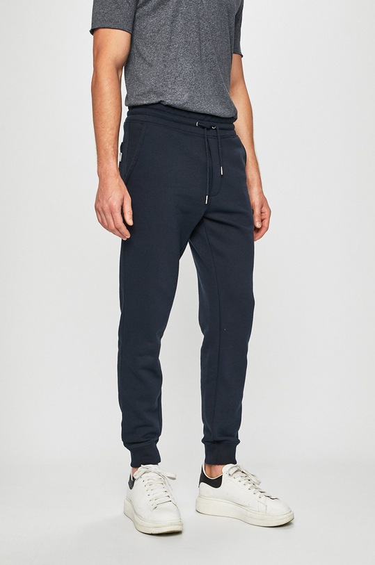 Jack & Jones - Kalhoty pletenina námořnická modř 12160861