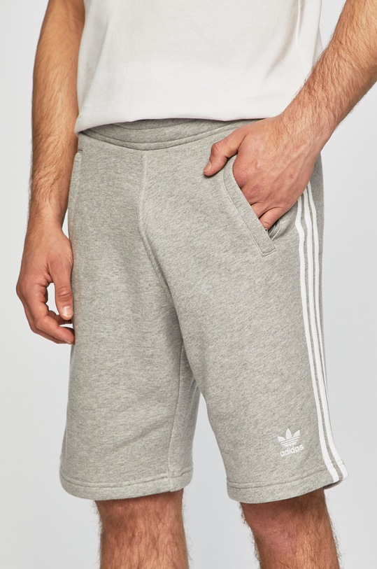 adidas Originals - Szorty DH5803 bawełna szary DH5803