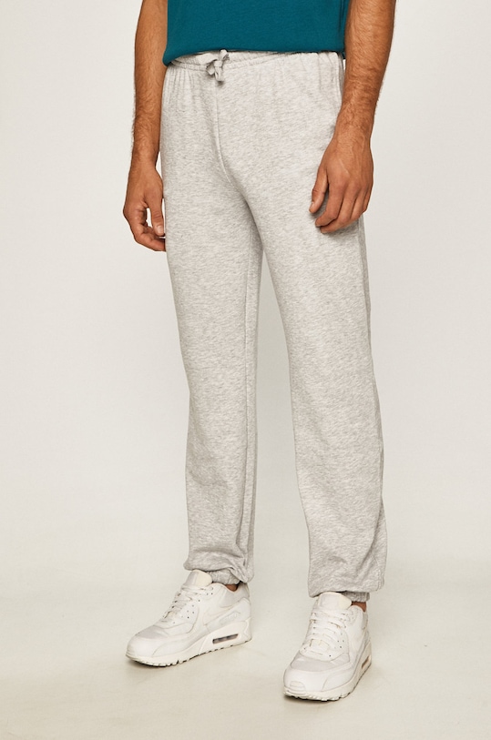 Kappa - Spodnie melanż szary 703885.18M