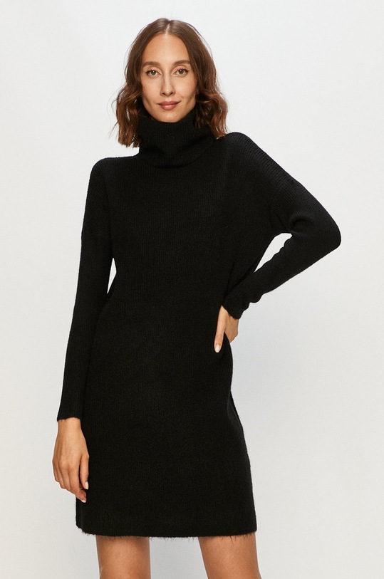 Only - Šaty s elastanom čierna 15140166