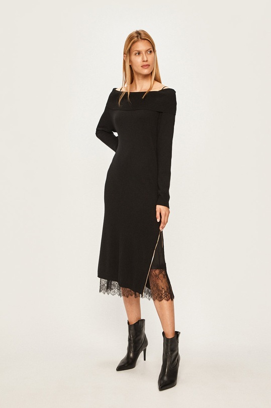 Twinset - Rochie 192TT3091.S11385 negru AW19