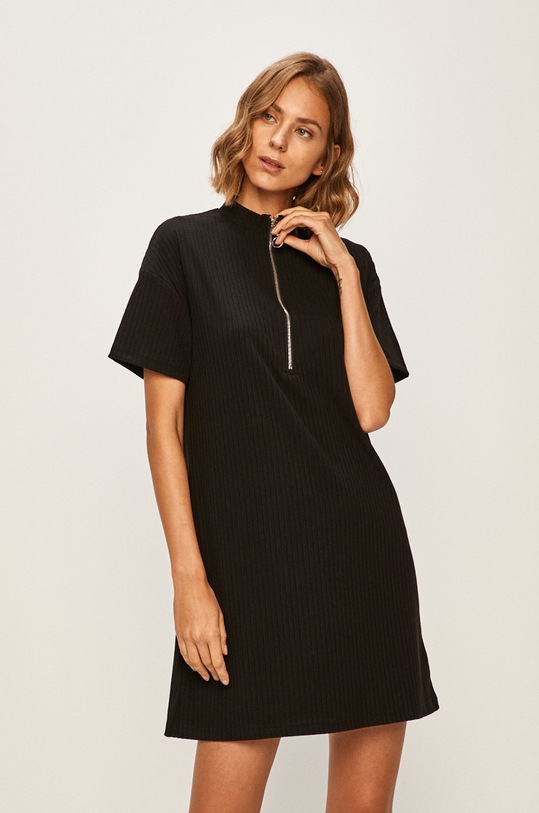 Glamorous - Rochie fixat negru EA0367