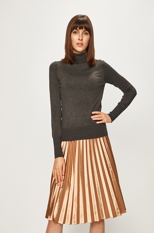 Only - Pulóver sima szürke 15183772