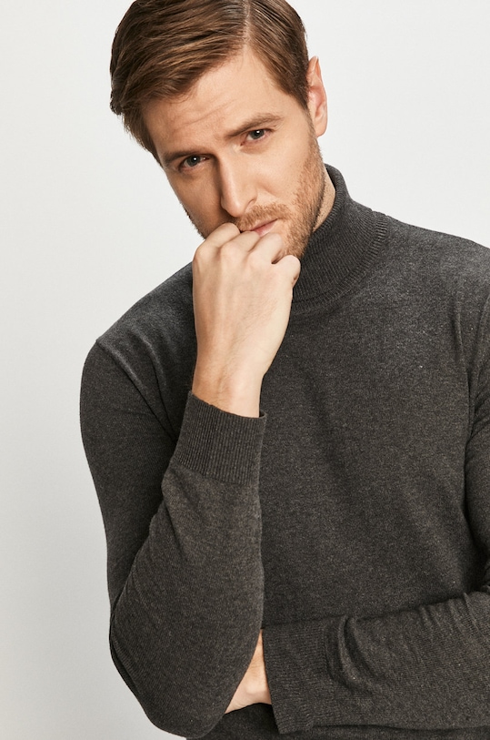 Jack & Jones - Rolák rolák sivá 12157417