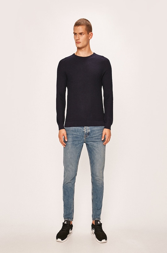 Jack & Jones - Pulover 12141495 mornarsko plava AA00
