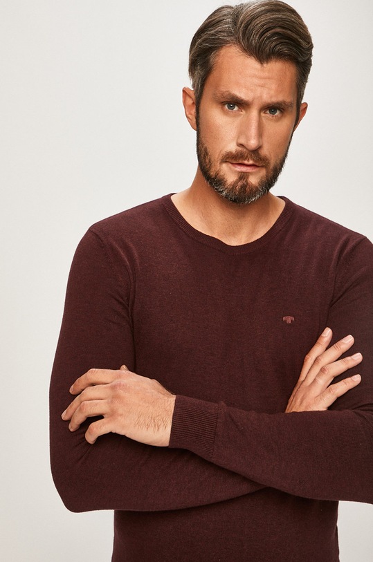 Tom Tailor Denim - Sveter hnedá 1012819