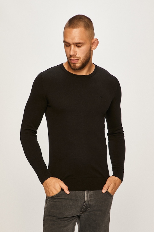 Tom Tailor Denim - Sweter pozostałe czarny 1012819