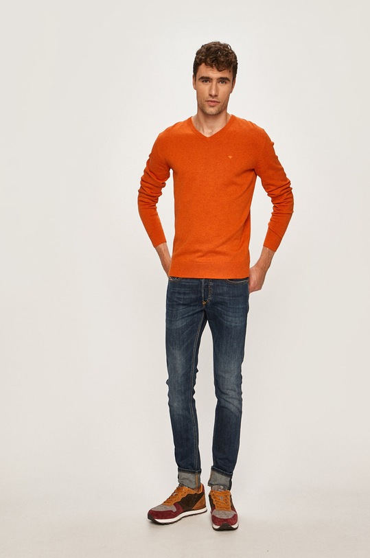 Tom Tailor Denim - Pulover 1012820 portocaliu AA00