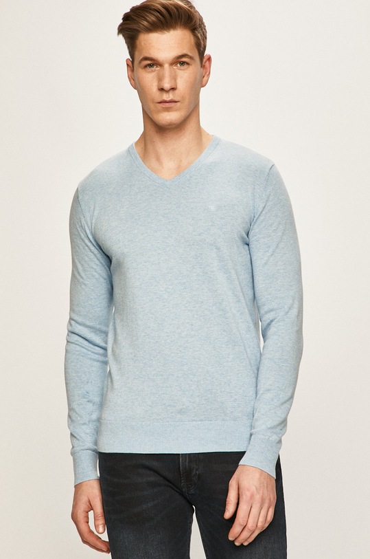 Tom Tailor Denim - Pulover albastru 1012820