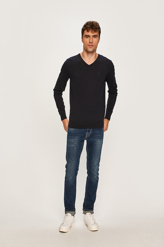 Tom Tailor Denim - Sweter 1012820 granatowy AA00