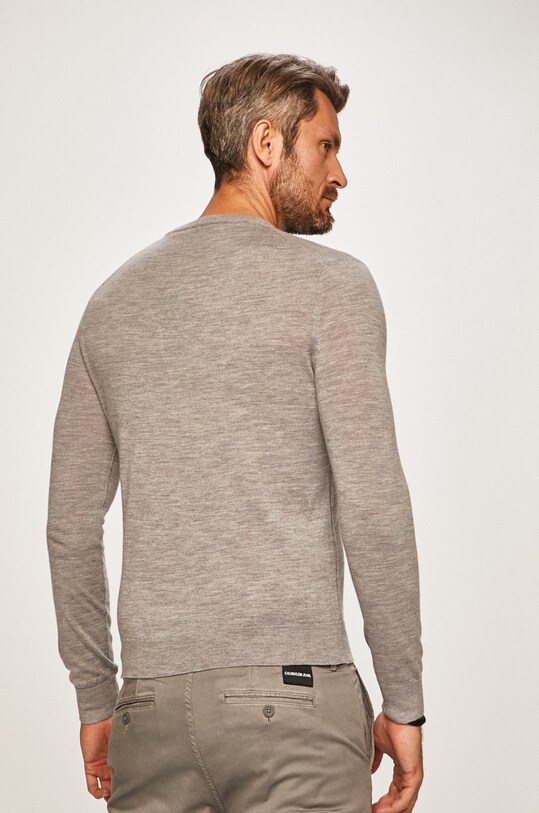 Odzież Armani Exchange - Sweter 8NZM3A.ZM8AZ 8NZM3A.ZM8AZ szary