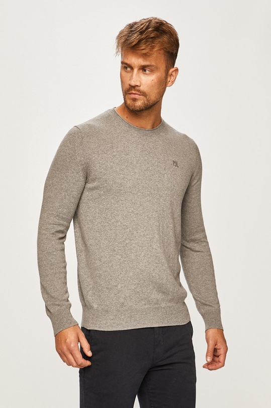 Pepe Jeans - Sveter Keynes s prímesou vlny sivá PM701952