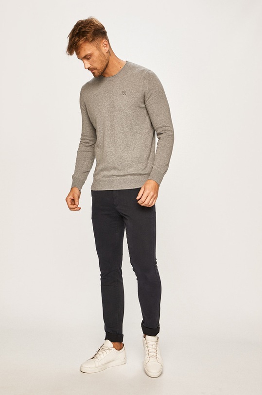 Pepe Jeans - Sveter Keynes PM701952 sivá AW19