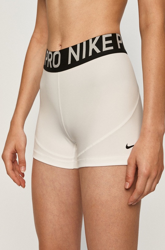 Nike - Pantaloni scurti tricotaj alb AO9977