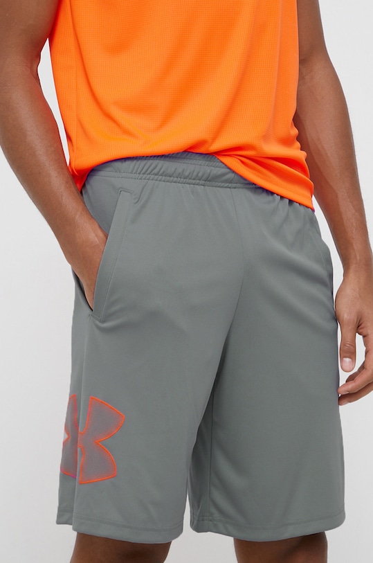 Tréninkové šortky Under Armour Tech Graphic pletenina šedá 1306443