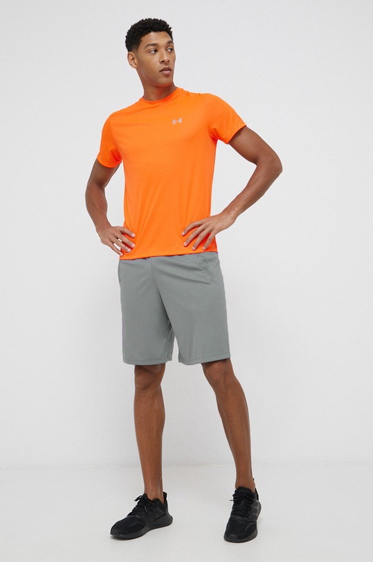 Tréninkové šortky Under Armour Tech Graphic 1306443 šedá SS25