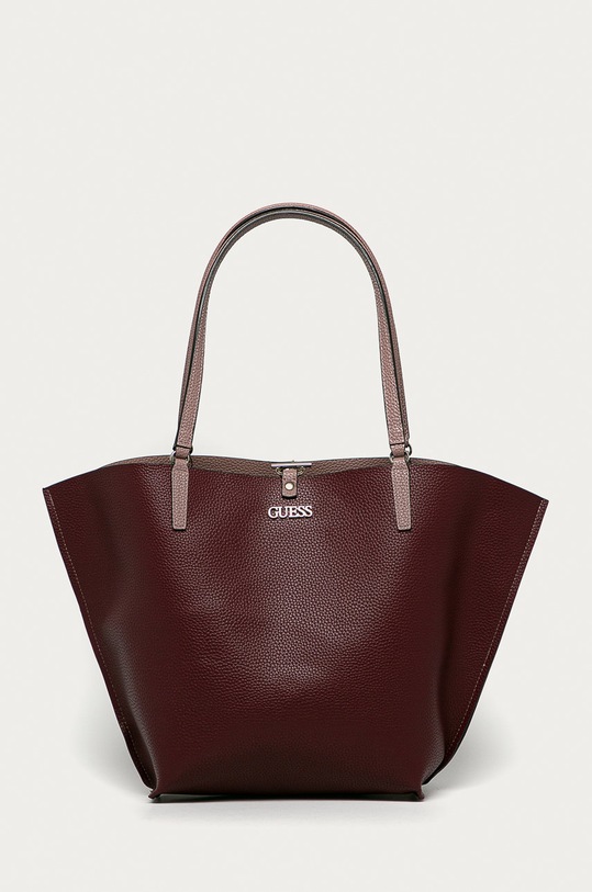 Oboustranná kabelka Guess Jeans ALBY fialová HWVG74.55230