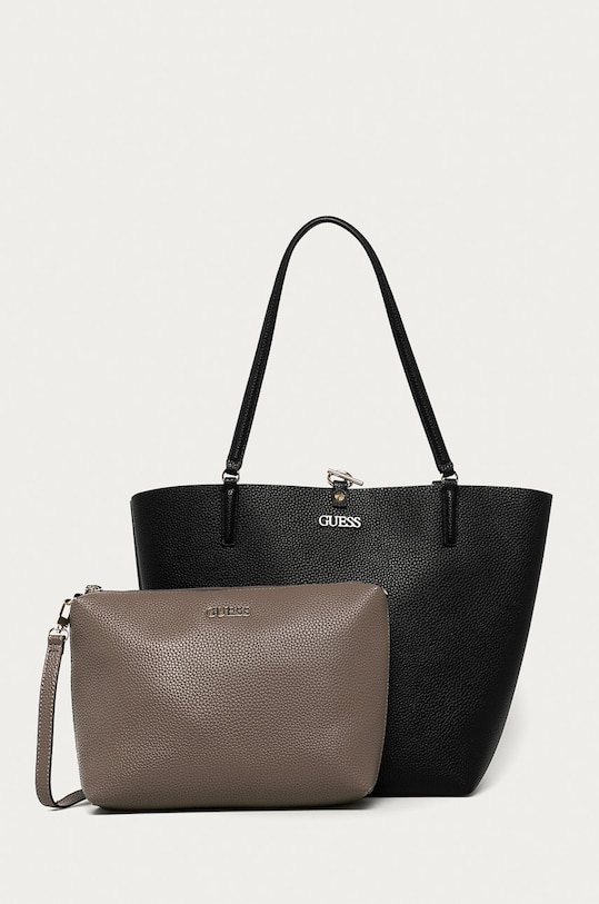 Guess - Kabelka ALBY imitácia kože čierna HWVG74.55230
