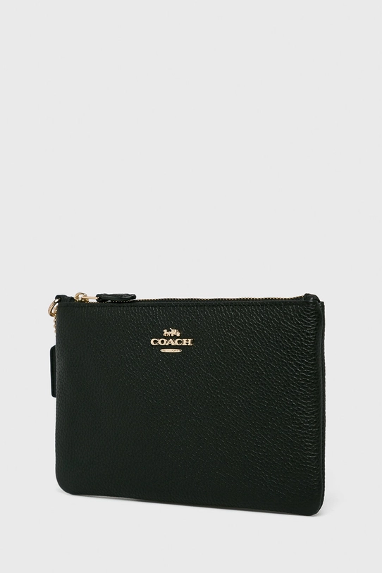 Coach - Kopertówka skórzana 22952 Small Wristlet 22952 czarny AW22