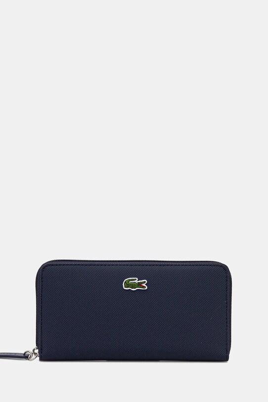 Гаманець Lacoste імітація лицьової шкіри темно-синій NF2900PO