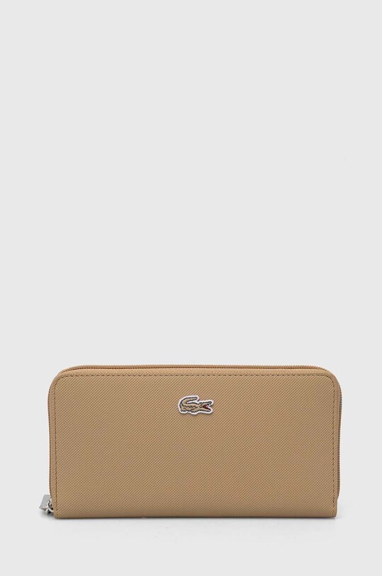 Lacoste portofel imitatie de piele bej NF2900PO