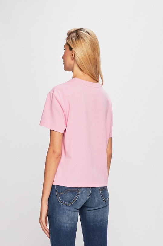 Odzież Tommy Jeans - Top DW0DW06813 DW0DW06813 różowy