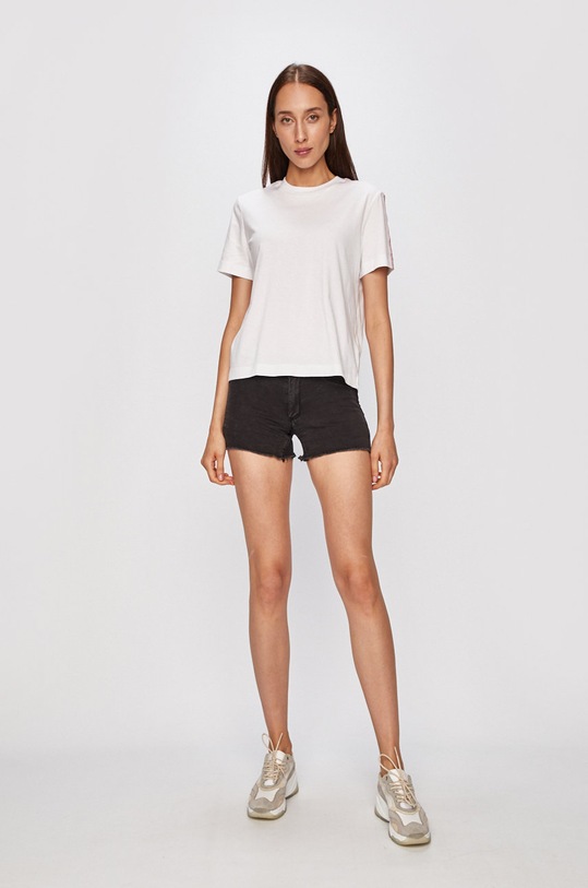 Calvin Klein Jeans - Top J20J211880 alb AW19