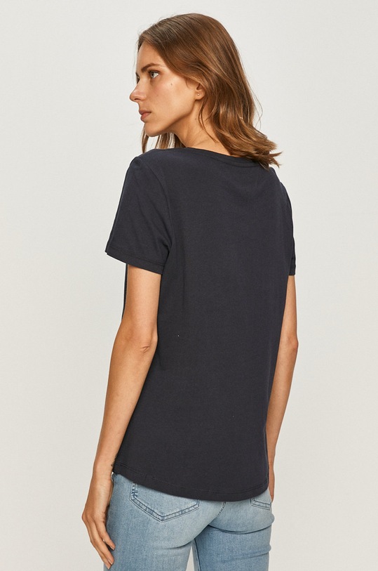 Oblečenie Tommy Jeans - Tričko DW0DW06901 tmavomodrá
