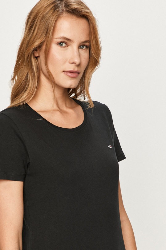 Tommy Jeans - Tričko černá DW0DW06901