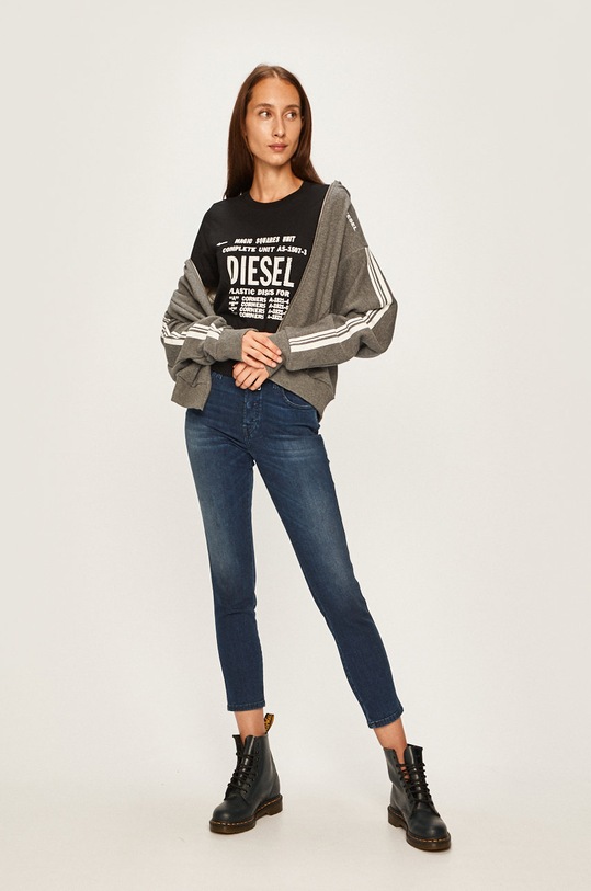 Diesel - Tričko 00SYVT.0091A čierna AW19