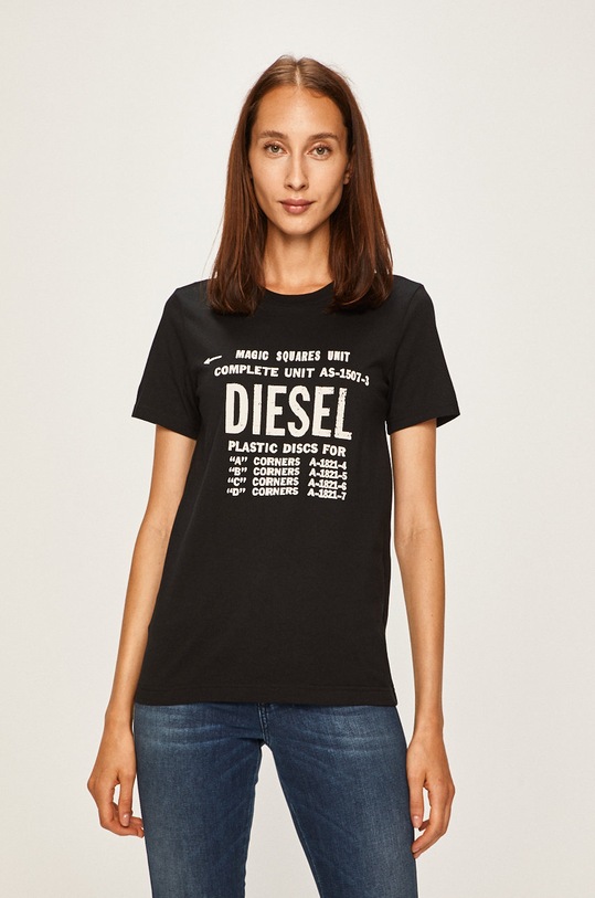 Diesel - Tričko čierna 00SYVT.0091A