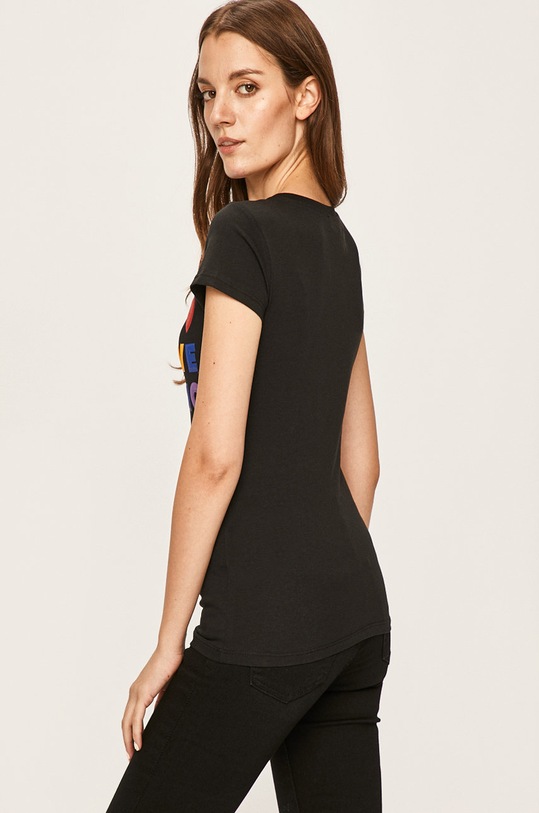 Îmbrăcăminte Love Moschino - Tricou W.4.B19.5B.M.4083 negru