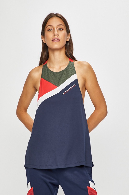 Tommy Sport - Tricou altele bleumarin S10S100265