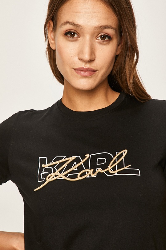 Karl Lagerfeld - Tricou 96KW1709 negru