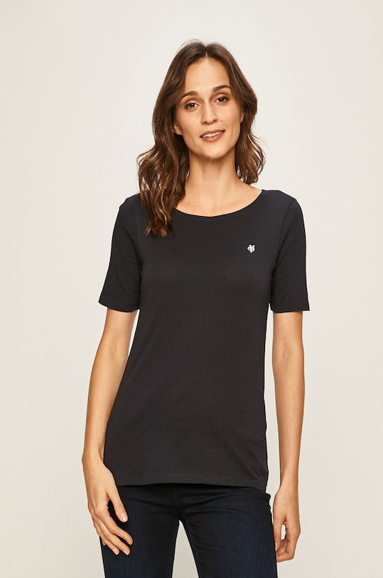 Marc O'Polo - Tričko bavlna tmavomodrá B01218351159