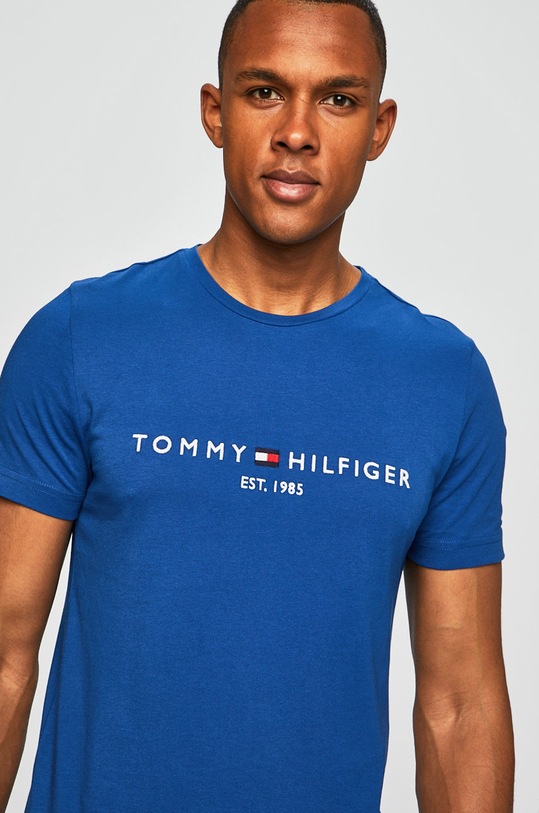 Tommy Hilfiger - T-shirt MW0MW11465 niebieski MW0MW11465