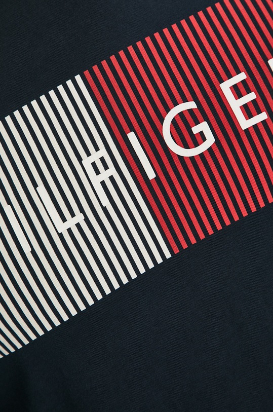 Tommy Hilfiger - Pánske tričko MW0MW10829 tmavomodrá