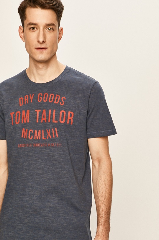 Tom Tailor Denim - Tricou albastru 1008640