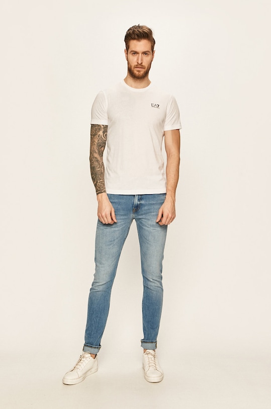 EA7 Emporio Armani - T-shirt PJM9Z.8NPT51 PJM9Z.8NPT51 biały AA00